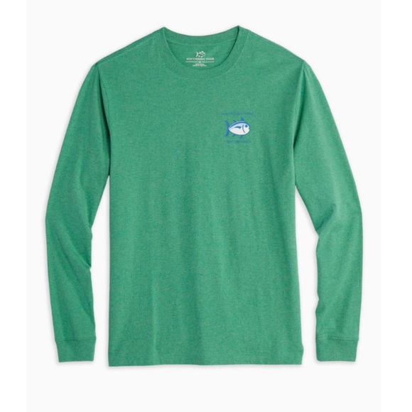 🐟 Southern Tide Men's Skipjack Long Sleeve Tee - XXL - Picture 1 of 8